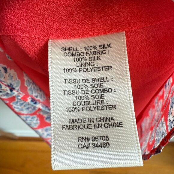 Rebecca Taylor, Amanda Silk Dress, Size 10 - Picture 9 of 10